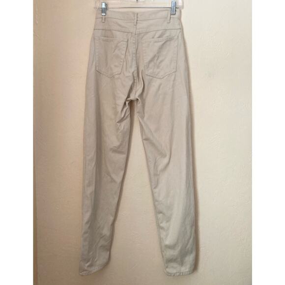 VTG Great Land Trading Company Women's Jeans Beige Size 6A Tall High Waisted - Picture 6 of 6